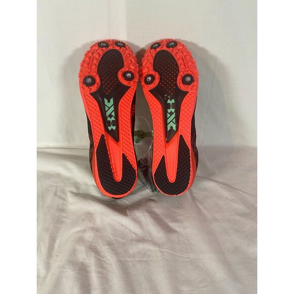Under Armour Brigade  XC2 Black Men's Track Spike Sneakers Size 8 1/2  No Box Ne - Picture 2 of 12